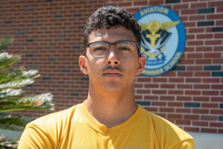 Airman Leonardo Torrescuret is a 2024 West Carteret High graduate. Photo: Ensign Tiffany Savoie