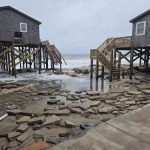 Overwash risk continues under Coastal Flood Advisories; Highway 12 still closed on Ocracoke