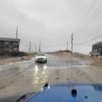 Ocean overwash reported ahead of Tuesday’s noon high tide