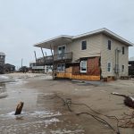 Coastal flooding and overwash threat continues on Wednesday