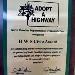 RWS Civic Association community service recognized
