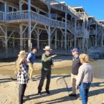 NCDEQ Secretary tours Buxton’s shoreline as key stakeholders weigh next steps