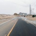 Waterways Commission works to place sand dredged from Hatteras Inlet on eroded beaches