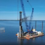 75% of pilings driven for new Alligator River bridge