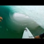 SURFING Worlds Most PERFECT WAVE!  –  RAW POV